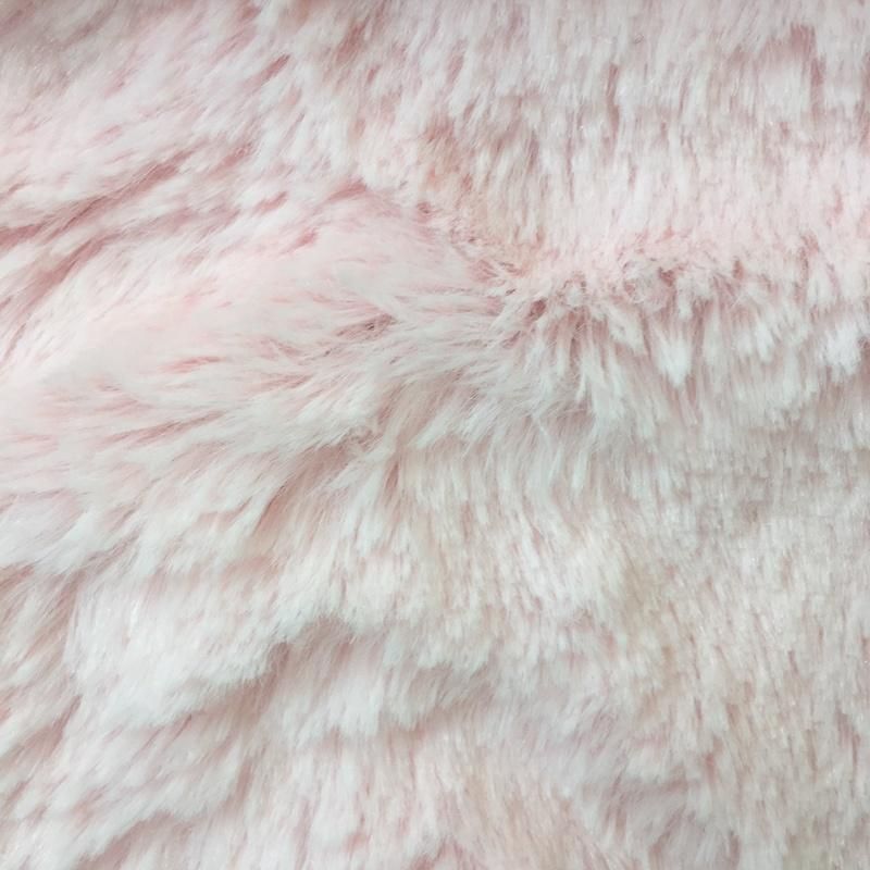 Super Soft Pink Plush Rabbit Fur Cover for Hot Water Bag