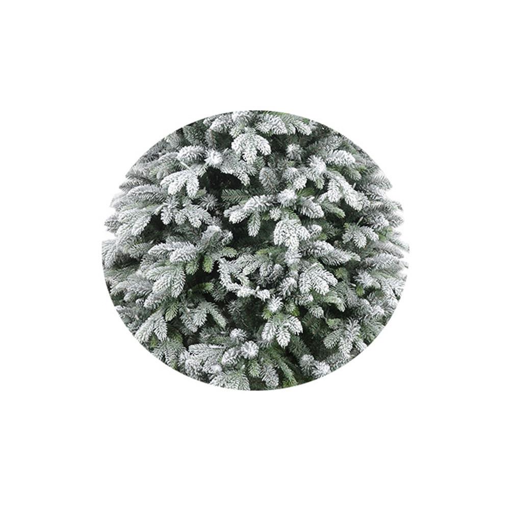 Flocked Snowing PVC Artificial Christmas Trees with 9 Sizes