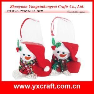 Christmas Decoration (ZY14Y24-1-2) Snowman Boots Decoration Vase