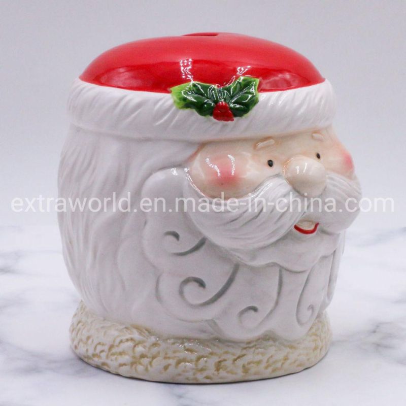 Christmas Gift Ceramics Aromatherapy Hand-Painted Candlestick Home Decoration