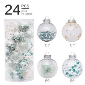 Christmas Decorations Net Pet Transparent Ball Christmas Ball Set Christmas Tree Pendant