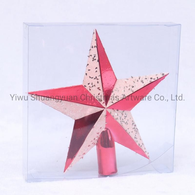 Artificial Christmas Hanging Star for Holiday Wedding Party Decoration Supplies Hook Ornament Craft Gifts