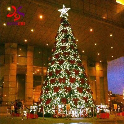 Shopping Mall New Fashion Style Decoration 3D Christmas Tree Light
