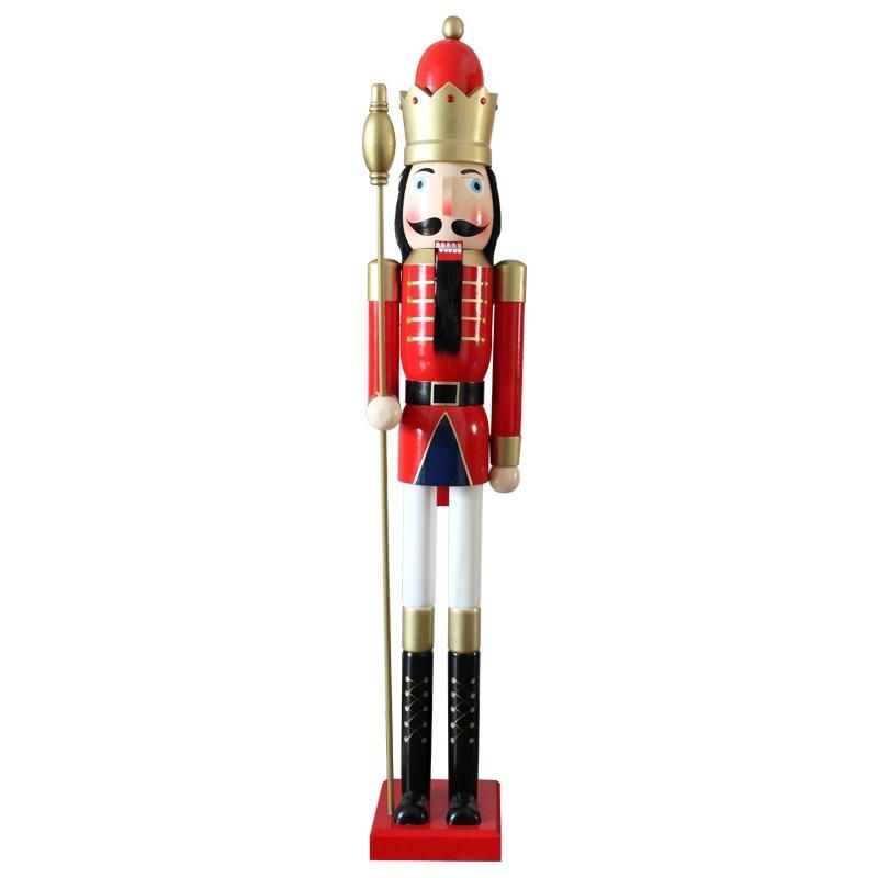 Handmade Decorative Europe Style Custom Wooden Nutcracker Christmas