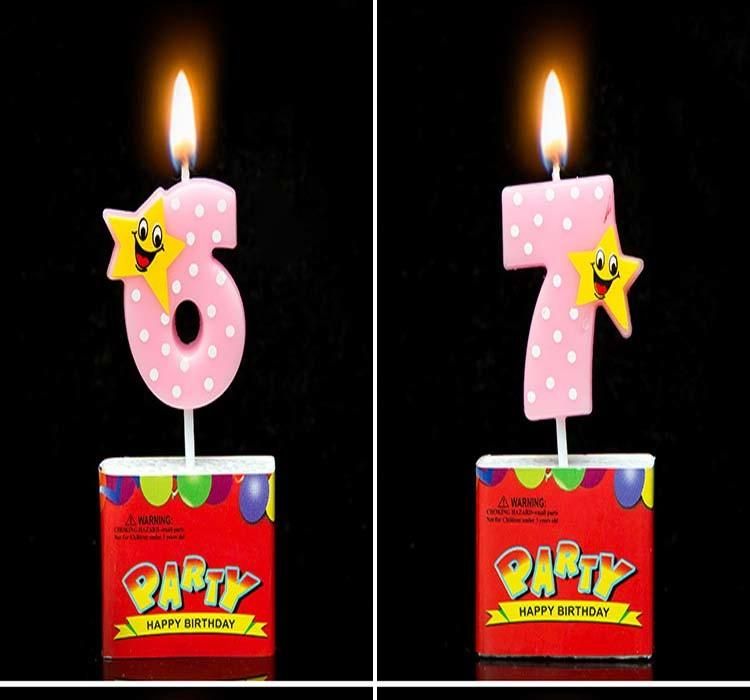 High Quality Number Birthday Cake Candle From China Factory