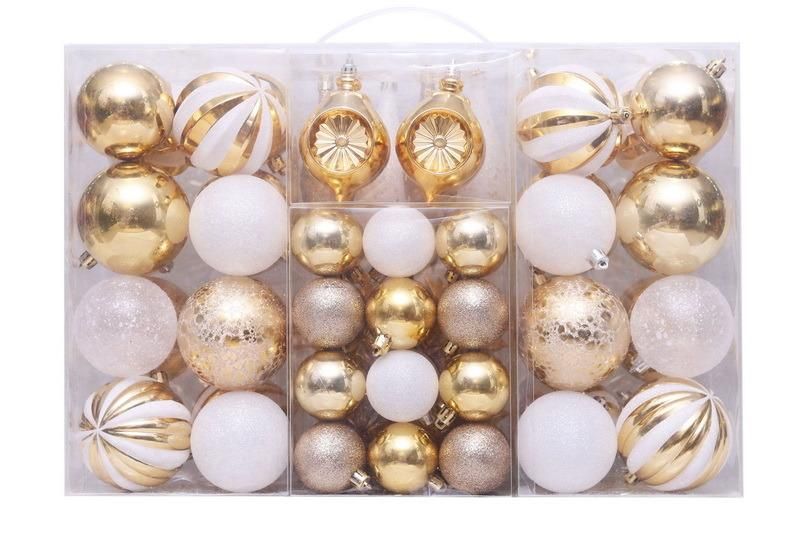 Hot Sale 72PCS Christmas Ball for Christmas Tree Hanging Home Decoration