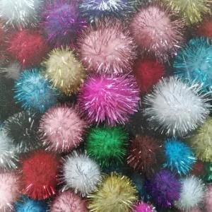 POM Poms Glitter Poms Sparkle Assorted Color