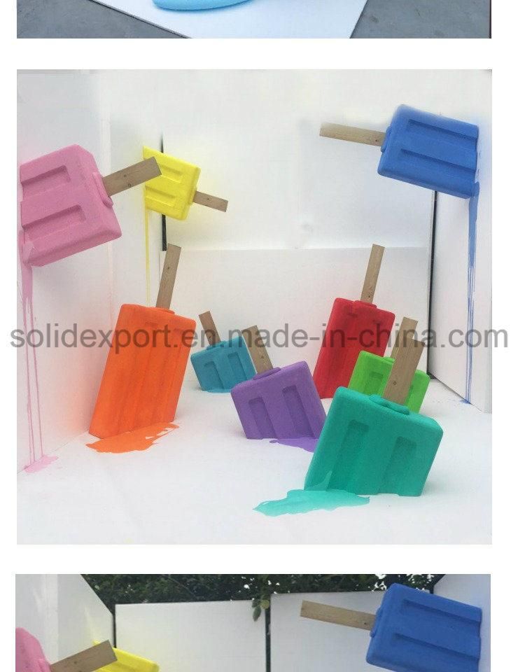 Summer Melting Ice Cream Popsicle Shop Window Display Decoration Props