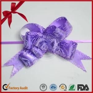 2018 New Arrivial Gold Edge PP Ribbon Pull Bow for Packing