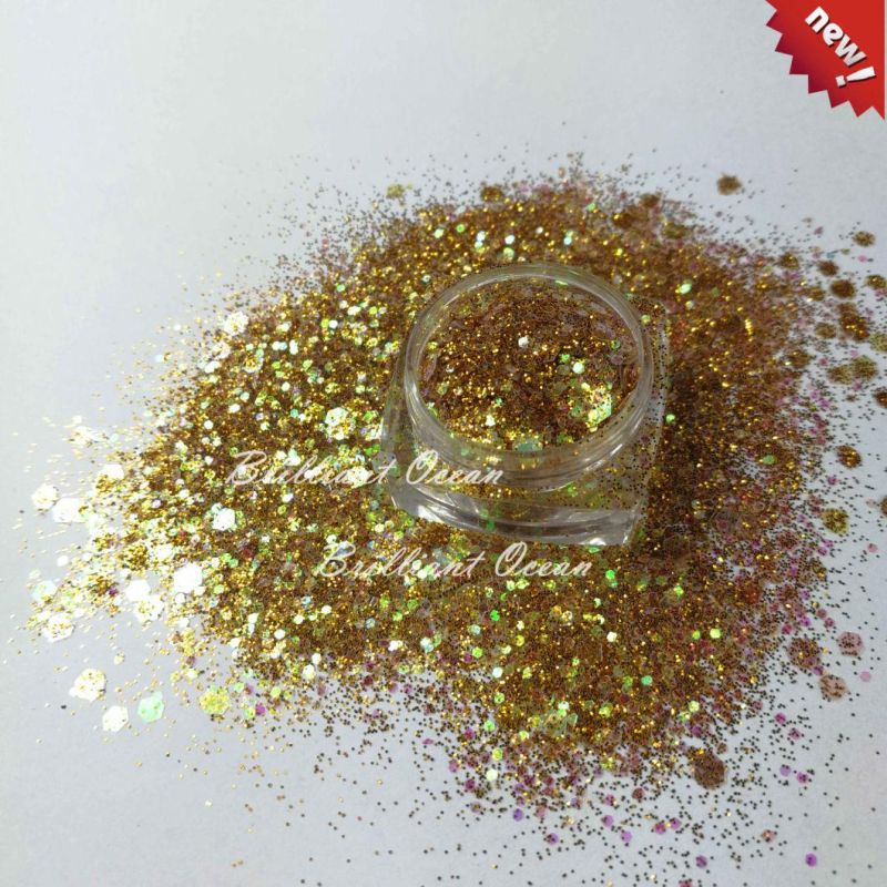 Fairy Tears Chunky Mix Glitter Powder Special Shaped Bulk Glitter