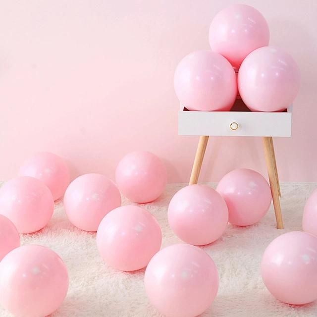 Macaron Pink Blue Balloon Wedding Birthday Party Supplies Decoration Ball
