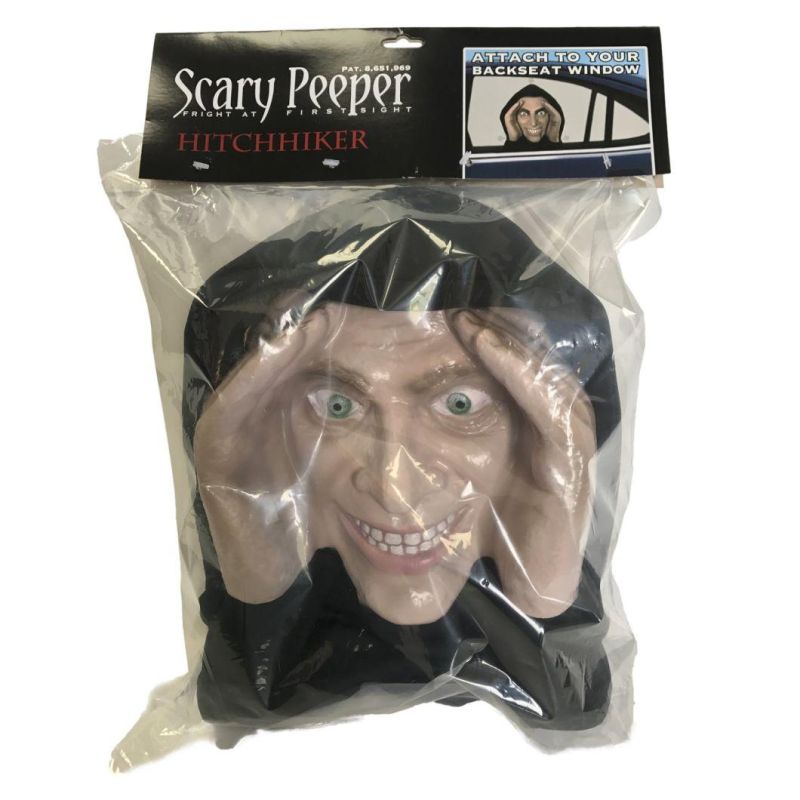 Halloween Decoration - Scary Peeper - Hitchhiker - The True-to-Life Scary Prop That Is Scary Realistic