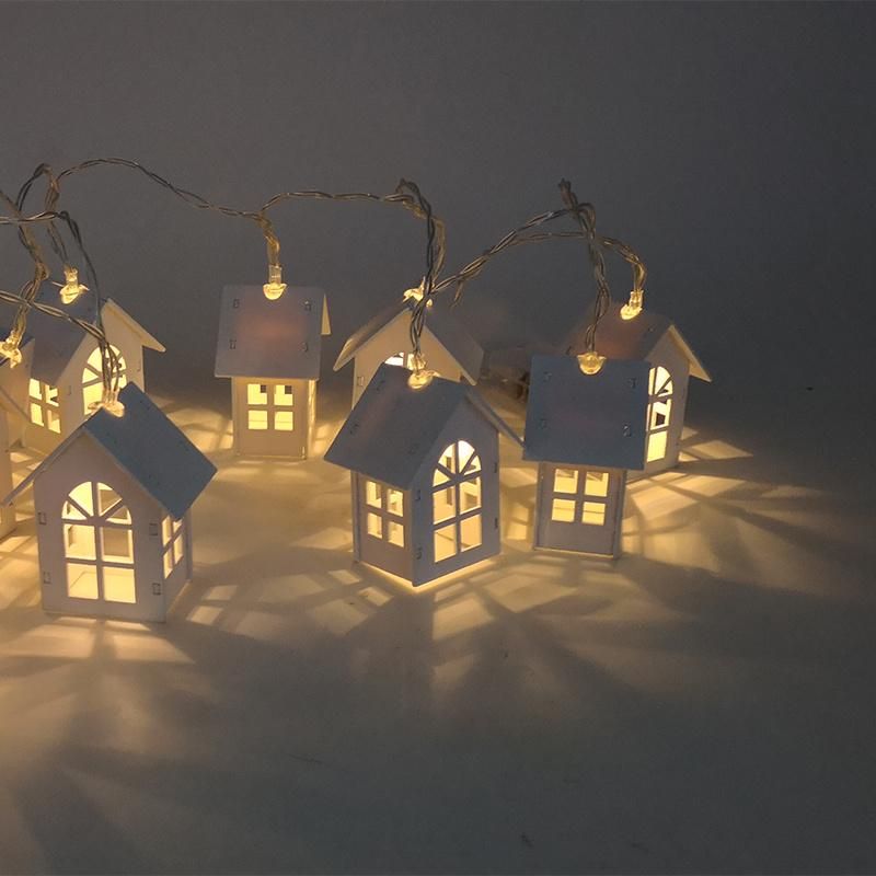 Small House Table Lamp Christmas Tree for Christmas Decoration LED Light