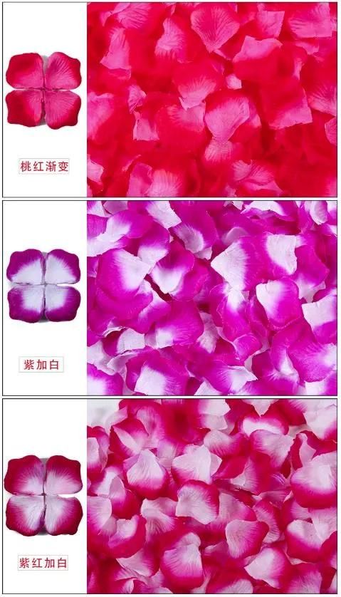 Wedding Decoration Wedding Supplies Non-Woven Fabric Wedding Supplies Simulation Artificial Flower Rose Petals Petals