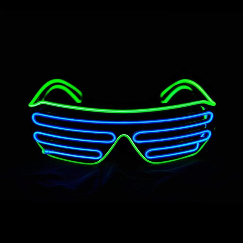 LED Glasses EL Wire Flashing LED EL Glasses