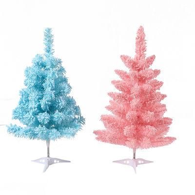 Cheap Factory PVC Mini Rainbow Christmas Tree