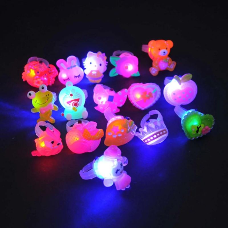 LED Flashing Ring LED Luminous Finger Lamp Party Toys