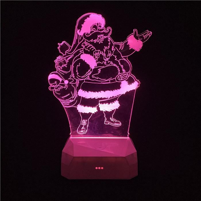 New Christmas Santa Claus Night Light