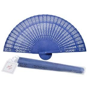 Colorful Sandalwood Fan, Wooden Folding Fan for Wedding, Bridal