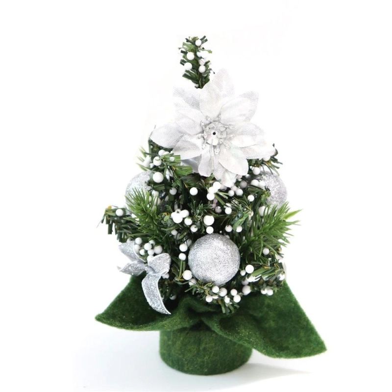 Christmas Tree Artificial Table Mini Tree Christmas Decor Plastic Tree