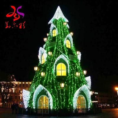 Outdoor Large Artificial Large Christmas Tree with Walk Through