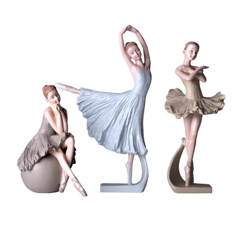 Hot Selling Nordic Cute Ballet Girl Ornaments Gift Desktop Decoration