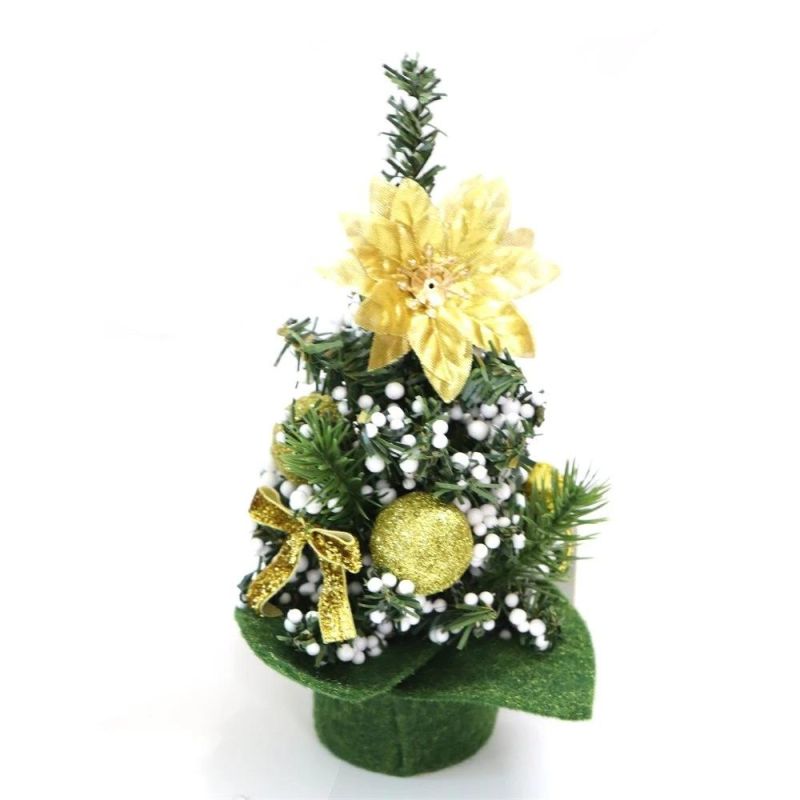 Christmas Tree Artificial Table Mini Tree Christmas Decor Plastic Tree