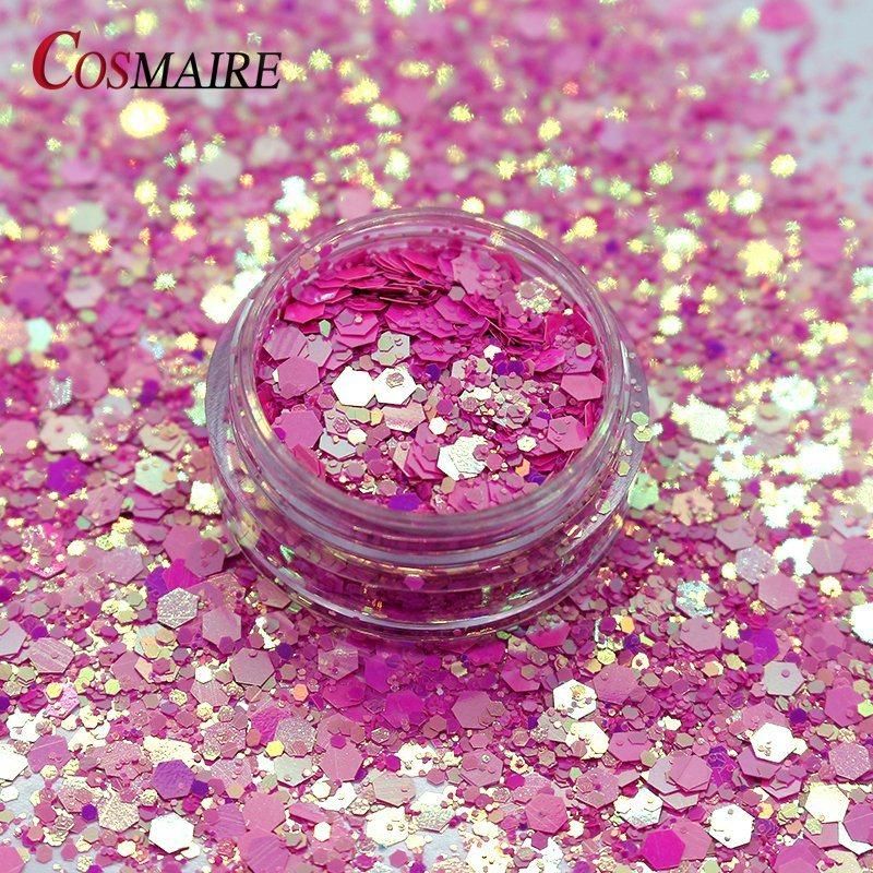 Chameleon Glitter Reflective Powder Holographic Chunky Nail Sequin Glitter