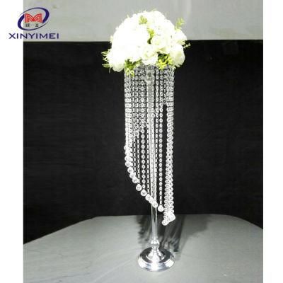 Event Party Decoration Beautiful Cheap Crystal Wedding Flower Stand