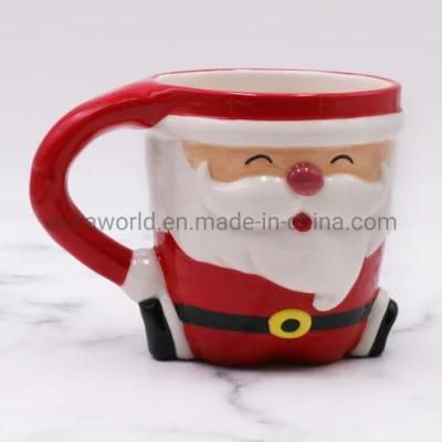 New Design Ceramic Crafts Christmas Decorations Coffee Milk Mug