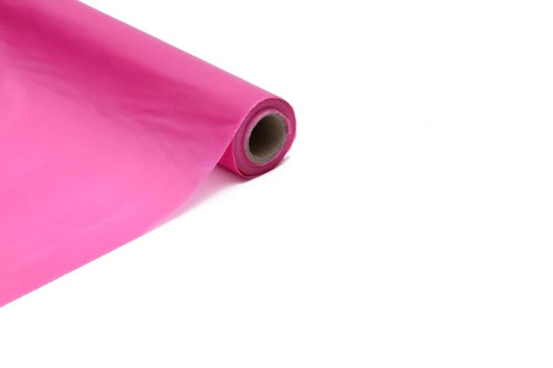 Plastic Party Disposable Soild Color Table Cover Roll