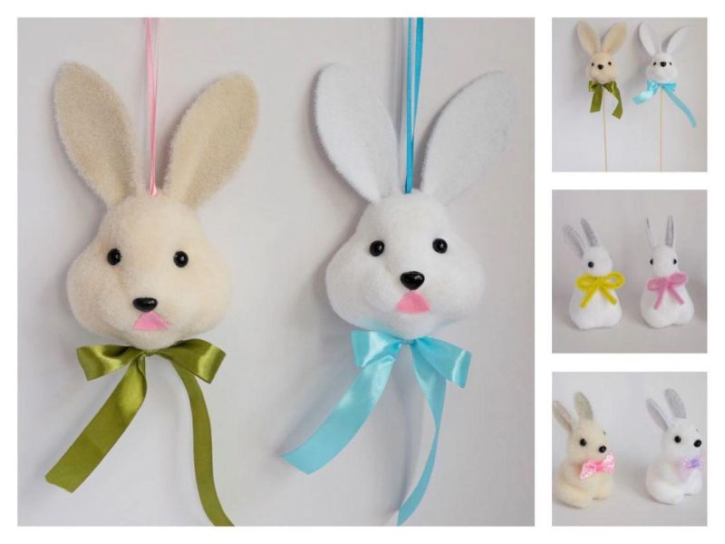 Factory Customized Home Hanging Decor Foam Bunny Easter Decoration