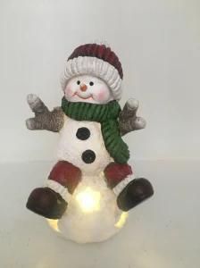 Resin Christmas Snowman Ornaments for Christmas Series Gifts