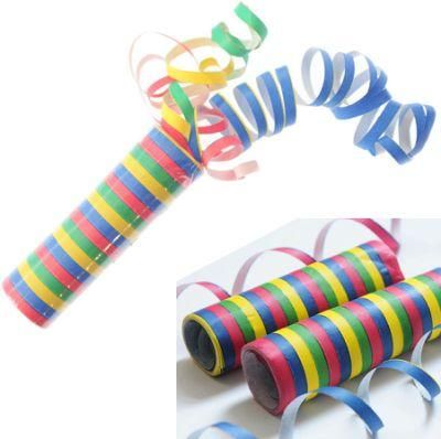 Wholesales Cheap Colored Party Paper Serpentine Streamer