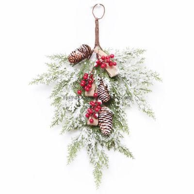 New Design Christmas Artificial Wreath Hanging Garland