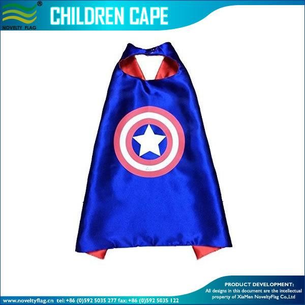 Custom Funny Festival Holiday Decoration Kid Cape (B-NF07F02038)