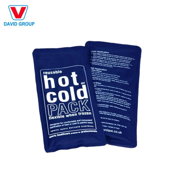 Injury Pain Relief Pack Pad Gel Ice Pack Cold Hot Cooling Pack Pad