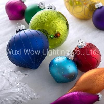 Glass Christmas Tree Bauble Pack Set of 20