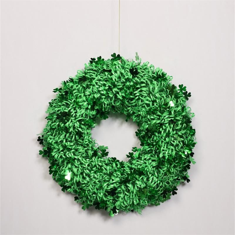 Faux Green Leaf Garland Farmhouse Greening Party Hanging Garland Decoration