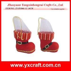 Christmas Decoration (ZY15Y046-1-2) Christmas China Boot Christmas Stockings Felt