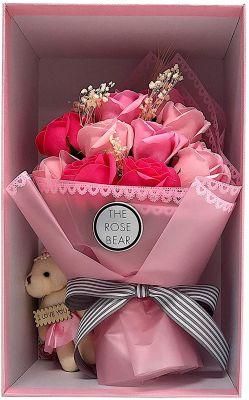 Artificial Soap Roses Flower Gifts for Mother&prime;s Day, Valentine&prime;s Day, Christmas, Wedding, Anniversary, Gift
