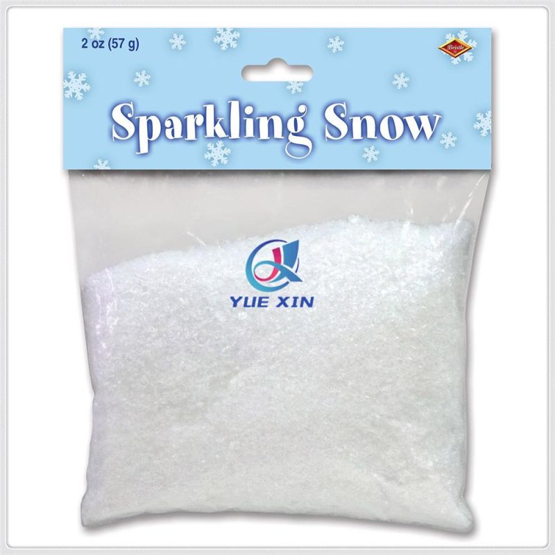 Sparkling Artificial Snow - Winter White Snow - Christmas Craft