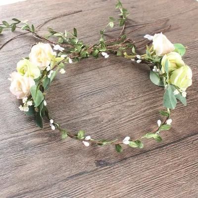 Artificial Eucalyptus Wreath 20inch Large Green Leaf Wreath for Festival Celebration Front Door Wall Window Party Decoration