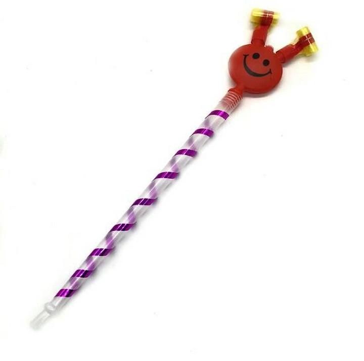 Children′s Toy Long Pole Smiley Face Party Whistle