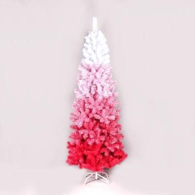 Red White Blue Color Custom Christmas Tree with LED