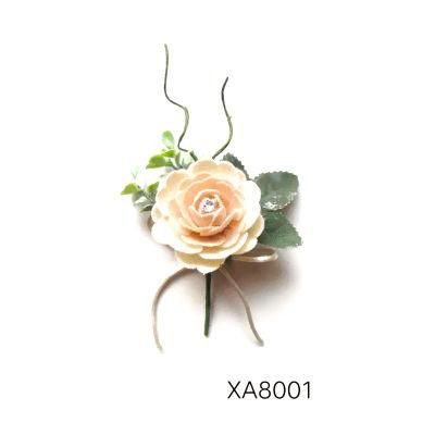 Artificial Rose Decoration Silk Flower Factory