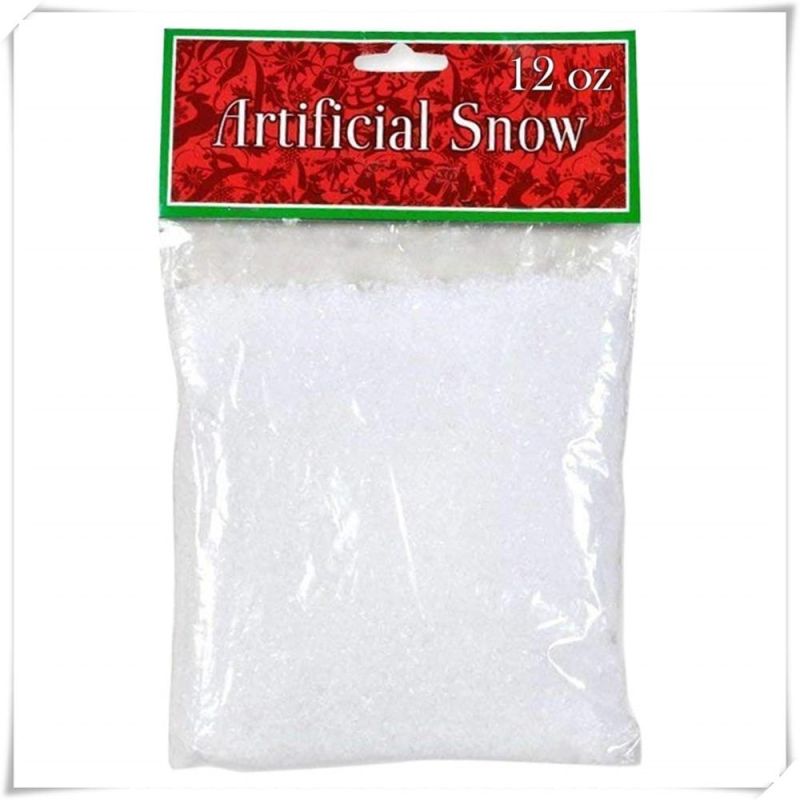 12 Oz Fake Snow Artificial Plastic Snow for Christmas Tree