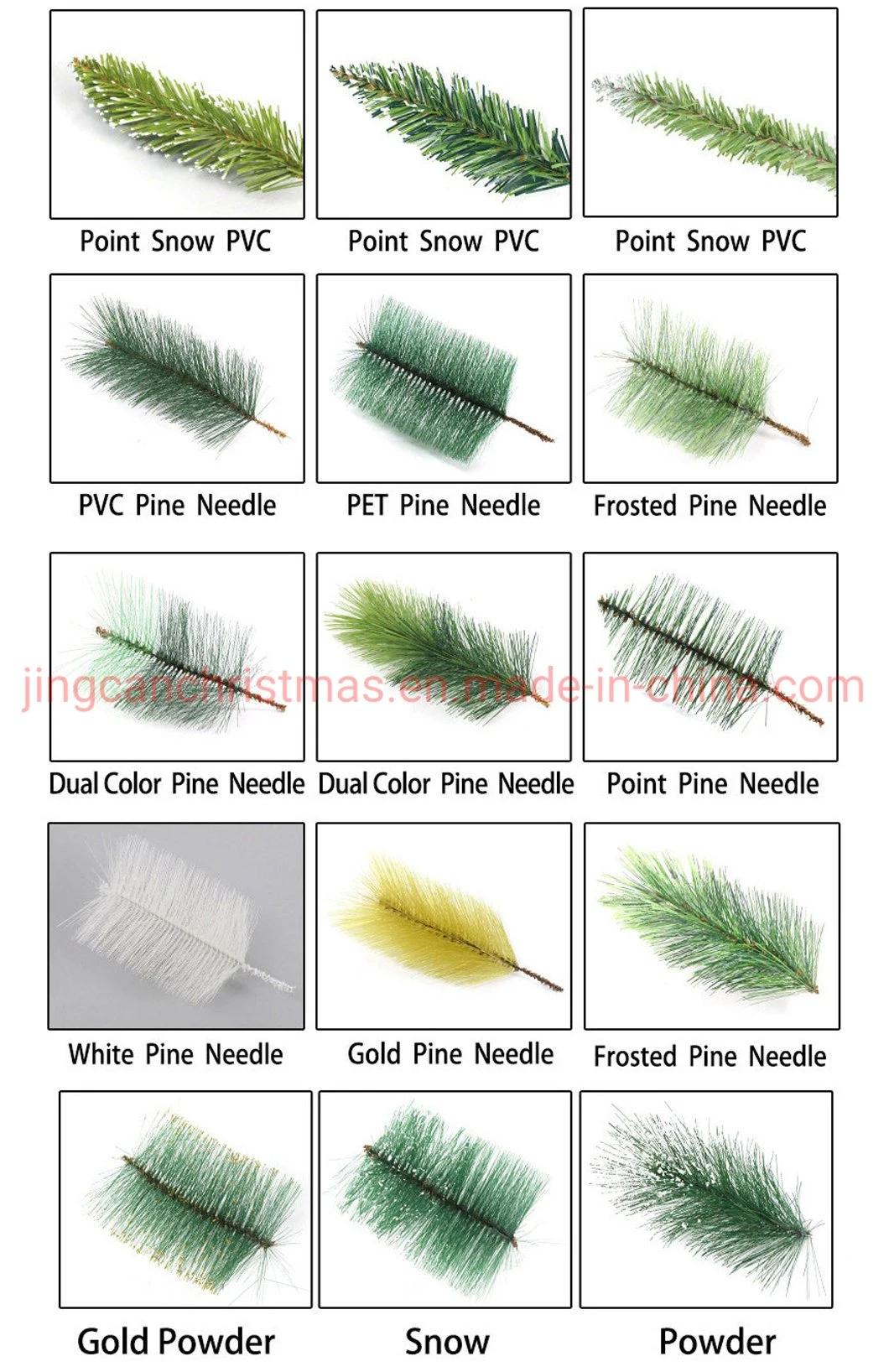 2022 Best Sellers Amazon Pine Needle with Bubble Powder Mixed PVC Christmas Tree