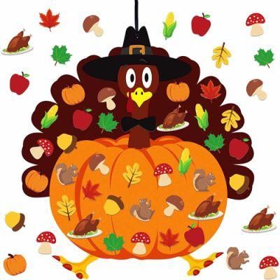 DIY Thanksgiving Holiday Decoration Gift Kit Pumpkin Turkey