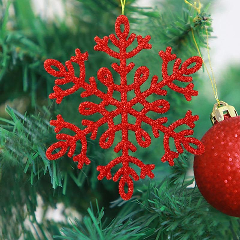 Christmas Decorations Snowflake Decorations Christmas Day Decorations 11.5cm Christmas Tree Decoration Gifts